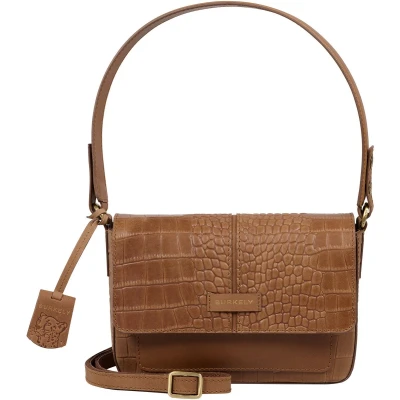 Afbeelding van Burkely COOL Colbie Shoulder Handtas, Dames, Maat: One Size, Dark cognac