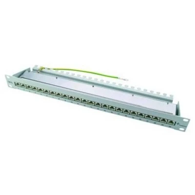 Afbeelding van TELEGÄRTNER J02023A0051 patch paneel&quot;Cat.6A, 24x RJ45&quot;, 48,36 cm (19 inch) lichtgrijs
