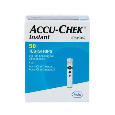 Afbeelding van Roche Accu Chek Teststrips Instant 50ST