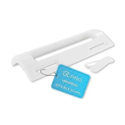 Afbeelding van DL pro Universele koelkastgreep, deurgreep, bevestigingsafstand 10,5 16 cm, handvat voor koelkast, vriezer, koel vriescombinatie, lengte: x cm