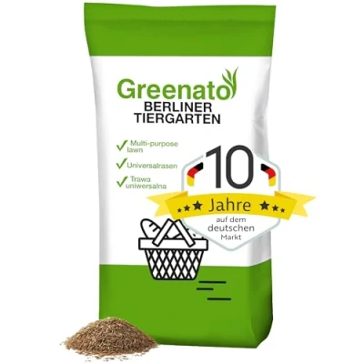 Afbeelding van Graszaad Berliner Tiergarten 10 kg Sierveld Grasveld Gazonzaad Gras Verpakkingen van 1 30 verkrijgbaar