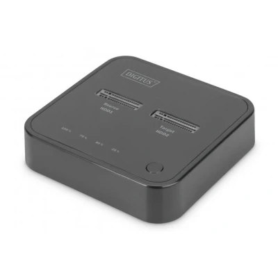 Afbeelding van Digitus DA 71545 USB C, C 3.2 (Gen 2) M.2 PCIe NVMe, Harde schijf dockingstation Met clone functie