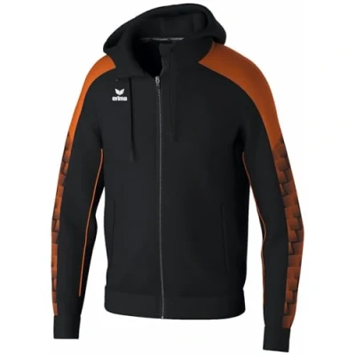 Afbeelding van ERIMA EVO STAR trainingsjack met capuchon zwart/oranje / XXL