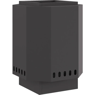 Afbeelding van vidaXL Zwart Koudgewalst staal 38 x 51 cm Houtgestookte Vuurkorf