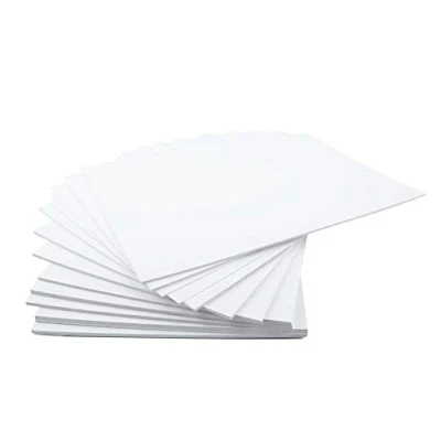 Afbeelding van House of &amp; Papier A5 250 gsm kaart wit (100 stuks vellen)