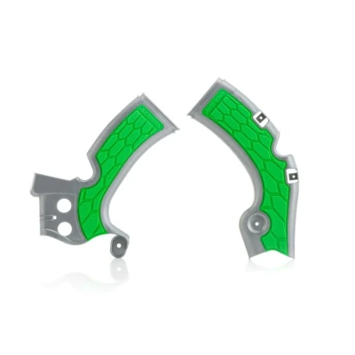 Afbeelding van Acerbis X grip Framebeschermers Kawasaki KX450F 2009 2018 Grijs / Groen