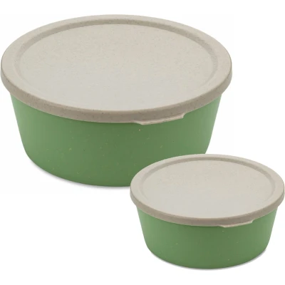 Afbeelding van Koziol Connect Box vershouddozen set 2 delig 400 en 890 ml