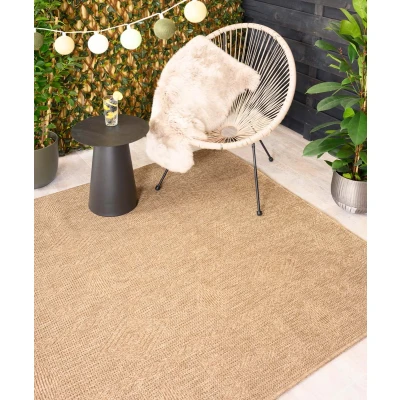 Afbeelding van Jute Buitenkleed Boho Bliss Beige 200x290 Cm