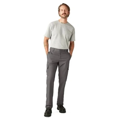 Afbeelding van Dickies Mannen Regular Straight Stretch Twill Cargo Pant, Grind Grijs, 38W / 32L