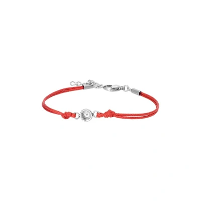Afbeelding van Wax cord red iXXXi Enkelbandje
