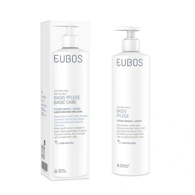 Afbeelding van Eubos Zeep Vloeibaar Blauw N/parf 400ml