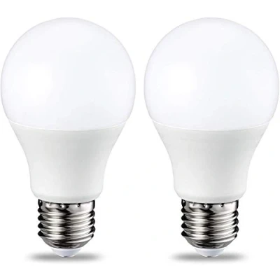 Afbeelding van Amazon Basics LED E27 Edison schroeflamp, 8,5 W(gelijk aan 60 W), CRI80, warm wit, dimbaar verpakking van 2 stuks