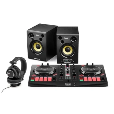 Afbeelding van Hercules DJ Essentials Kit: alles in één kit om te leren en, inclusief software en tutorials