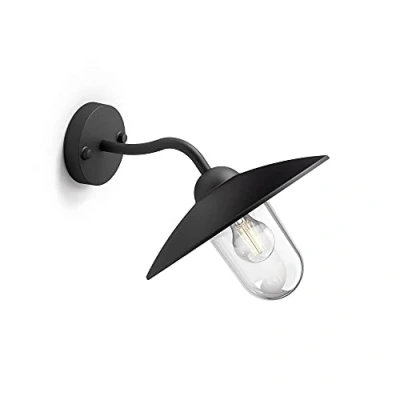 Afbeelding van Hammock buitenwandlamp zwart Philips