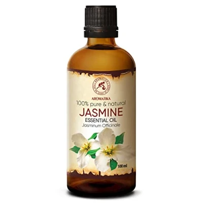 Afbeelding van Jasmijnolie 100ml 100% Puur &amp; Natuurlijk Aromatherapie Geurolie Geurverspreider Ontspanning Toevoegen aan Bad Cosmetica Massage Wellness Aroma Lamp Of Elektrische Diffuser