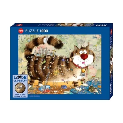 Afbeelding van Puzzle At the Cat 1000 Heye 30067 NEW