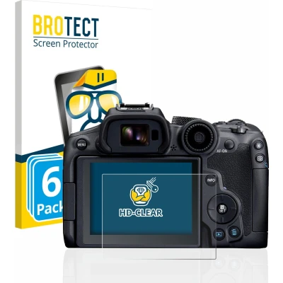 Afbeelding van BROTECT (6 Stuks) Schermbeschermer voor Canon EOS R7 Screen Protector Transparant