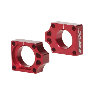 Afbeelding van RFX Pro Series Achterasblokken Rood Honda CR125 CR250 2002 2007 CRF250R 2004 2021 CRF250X 2019 CRF450R 2022 CRF450X 2005 2020