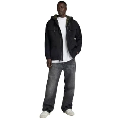 Afbeelding van G Star Hooded Sherpa Jacket Heren Buitenjassen