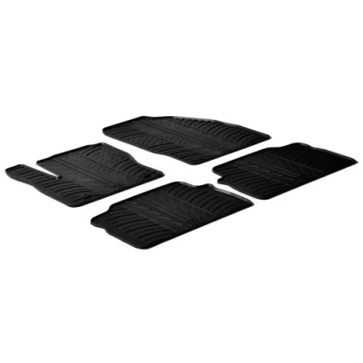Afbeelding van Gledring Rubbermatten passend voor Ford Kuga 2008 2013 (T profiel 4 delig + montageclips)