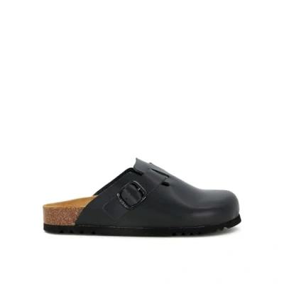 Afbeelding van Klomp Scholl Women Fae New Leather Black Schoenmaat 41