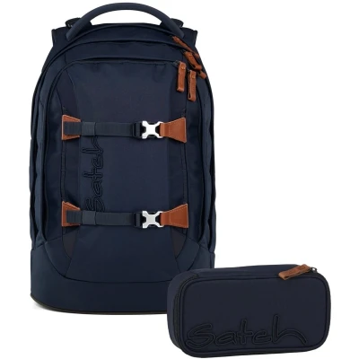 Afbeelding van Satch schoolrugzakset PACK Nordic Blue 2 delig, collectie 2025