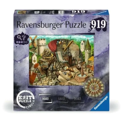 Afbeelding van Ravensburger EXIT Puzzle 17446 The Circle, Anno 1683 Escape Room mit 919 Teilen, ab 14 Jahren