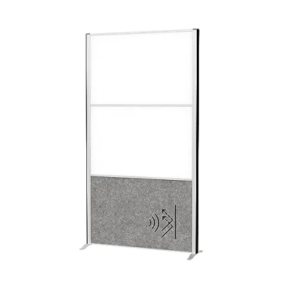 Afbeelding van MAULconnecto Scheidingswand whiteboard/ blauw/ donkergrijs akoestisch