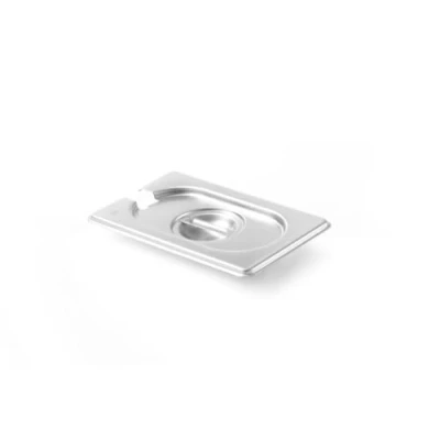 Afbeelding van HENDI Gastronorm deksel met lepeluitsparing Kitchen Line GN 1/9 176x108 mm