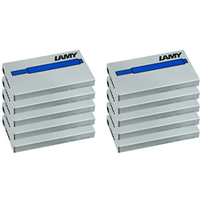 Afbeelding van Lamy T10 inktpatronen 10 x 5 maxi voordeelverpakking blauw (2)