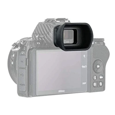 Afbeelding van PROfezzion verlengd type zachte siliconen oculair oogschelp voor de Nikon Z50 spiegelloze digitale camera, vervangt DK 30
