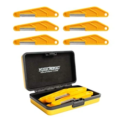Afbeelding van MUSIC NOMAD Acoustic Guitar Diamond Coated Nut File Set Light/Medium Strings MN670