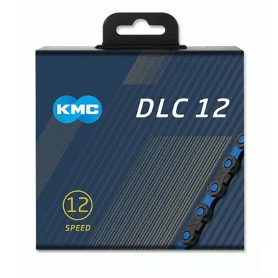 Afbeelding van KMC DLC 12 speed Fietsketting Zwart/Blauw