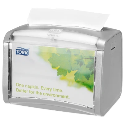 Afbeelding van Tork Xpressnap Tabletop servetdispenser lichtgrijs (N4)