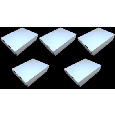 Afbeelding van 5x Docsmagic.de 4 Row Trading Card Storage Box Holding 4000 Standard Size Cards