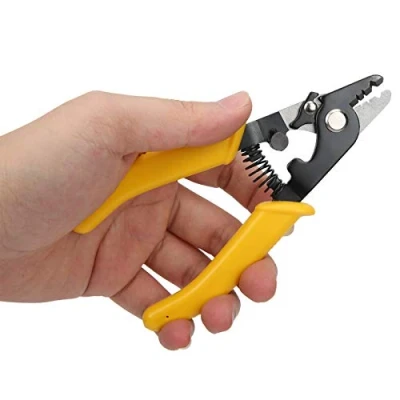Afbeelding van EXID Striptang Elektricien Kabel Cutter CFS 3 Vezel Stripper Duurzame Hoge Hardheid Tool Gat Glasvezel