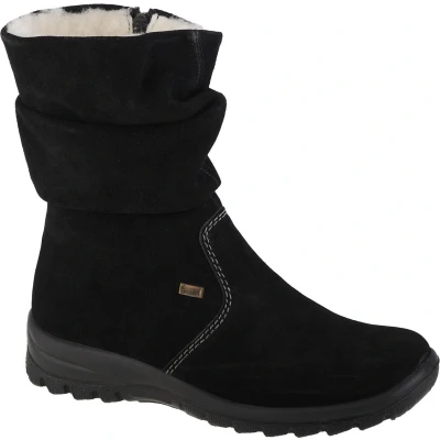Afbeelding van Rieker Booties Z7171 01, Vrouwen, Zwart, Laarzen, maat: 37