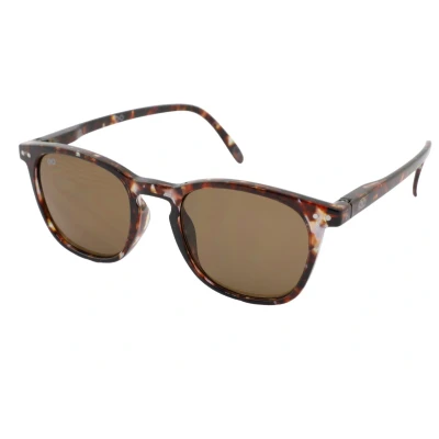 Afbeelding van Croon Zonnebril Alex Dames Cat. 3 Vierkant Blauw/zwart/bruin