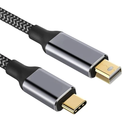 Afbeelding van 3 m USB C naar mini DisplayPort kabel