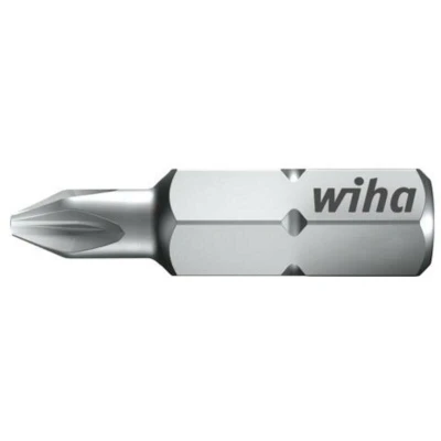 Afbeelding van 10x Wiha Bit Standard 25 mm Pozidriv 1/4 (01688) PZ1