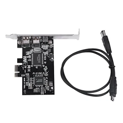 Afbeelding van PCI Express kaart, winnaar E FireWire 1394a IEEE 1394 controllerkaart met kabel 800 Mbps 1995 voor krachtige seriële bus