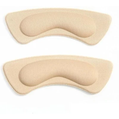 Afbeelding van Jumada&#039;s Zelfklevende hielbescherming Pads Foam Hielkussen One size 1 Paar Beige