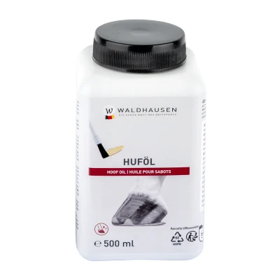 Afbeelding van Waldhausen hoefolie met laurierolie, kwast, 500 ml