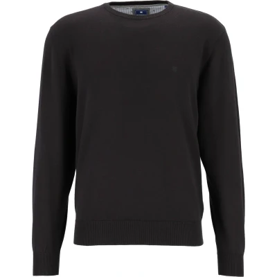 Afbeelding van Redmond MIT Rundhals Ausschnitt IN Verschiedenen Trui, Heren, Maat: 3XL, Schwarz