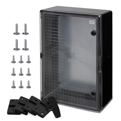 Afbeelding van Boxexpert BXPPABSBT400600200 F01 Installatiebehuizing 200 x 400 600 ABS kunststof Zwart 1 stuk(s)