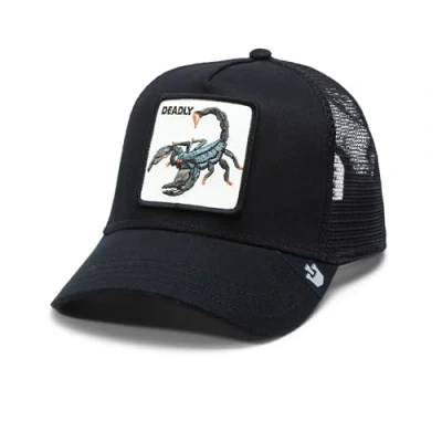 Afbeelding van Goorin Bros Trucker THE Deadliest Scorpion Pet, Heren, Maat: One Size, Schwarz