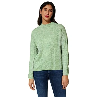 Afbeelding van Street One Dames A302182 gebreide trui, Clary Mint Melange, 42, 42