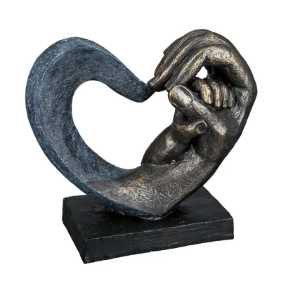 Afbeelding van Gilde Decoratief Figuur Heart &#039;Hands of Love&#039;