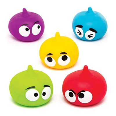 Afbeelding van Baker Ross AW536 Knoopkoppen (6 stuks) in verschillende kleuren om uit te rekken en knijpen perfect als kleine partyverrassing voor kinderen,gesorteerd