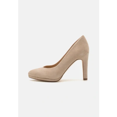 Afbeelding van Peter Kaiser Milano suède pumps beige
